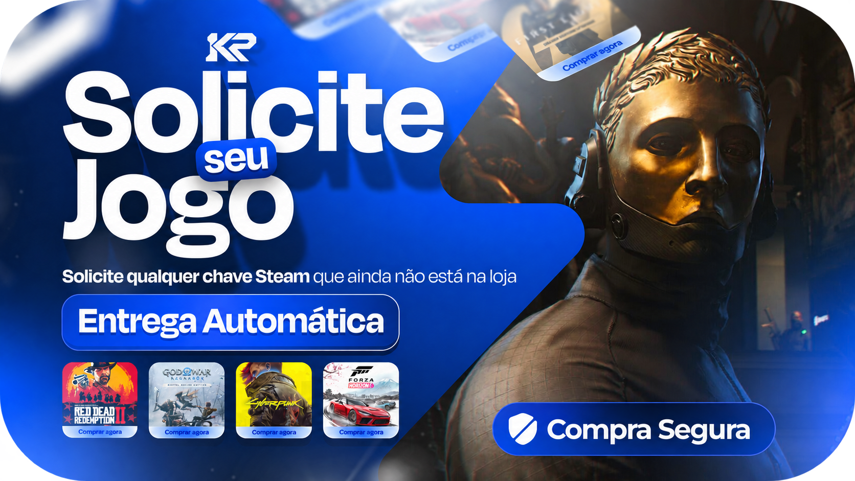 Solicite seu jogo